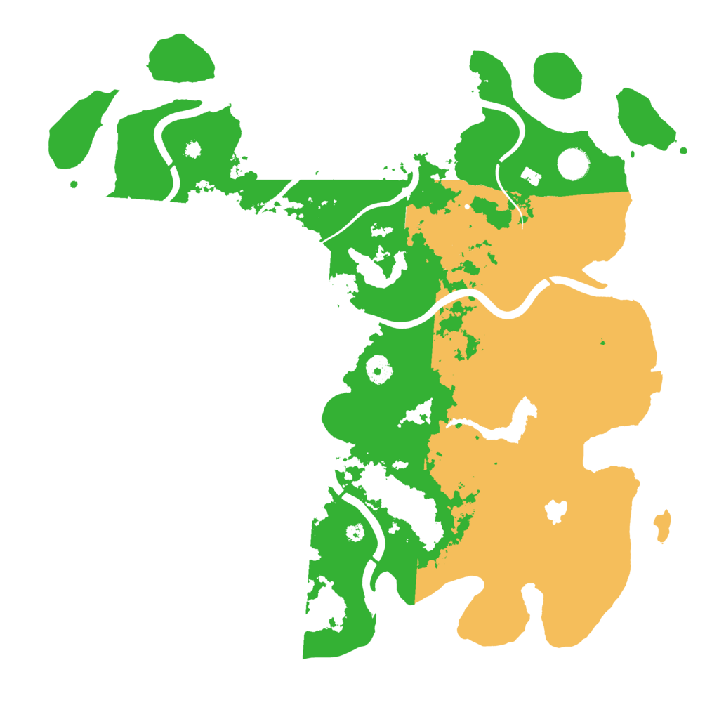 Biome Rust Map: Procedural Map, Size: 4000, Seed: 49781641