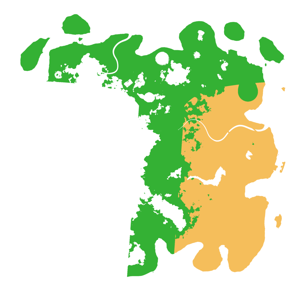 Biome Rust Map: Procedural Map, Size: 4000, Seed: 49781641