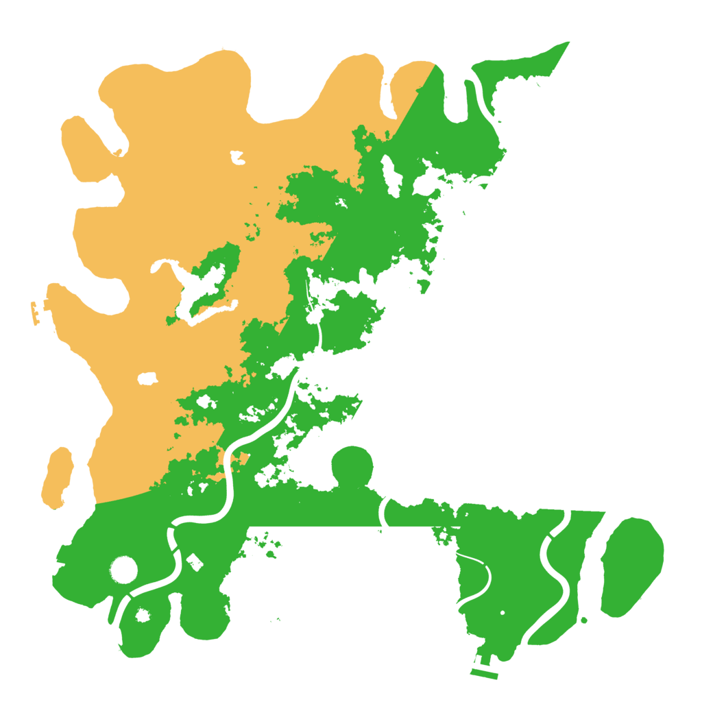 Biome Rust Map: Procedural Map, Size: 4500, Seed: 567102406