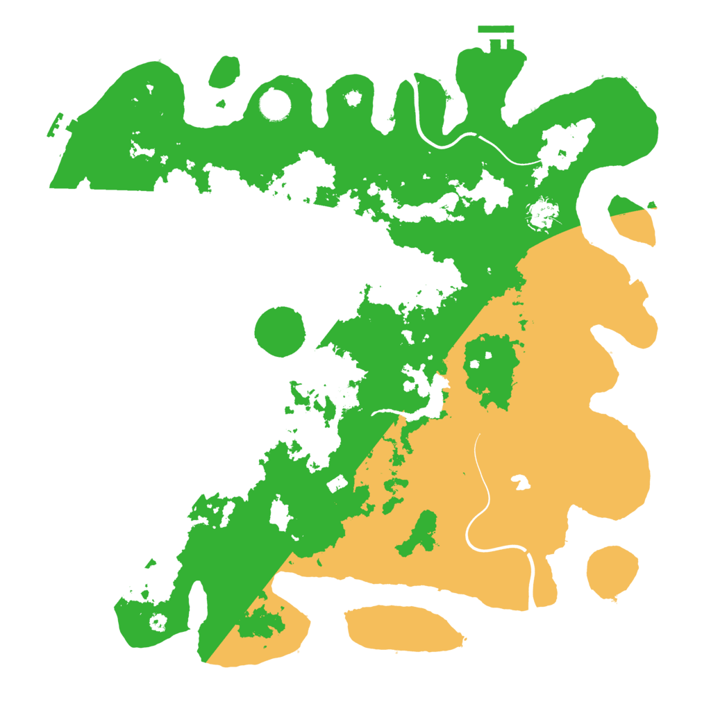 Biome Rust Map: Procedural Map, Size: 4000, Seed: 285104487