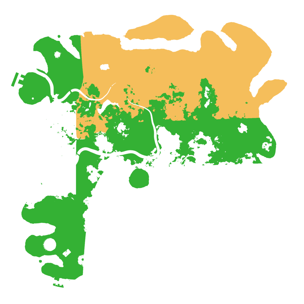 Biome Rust Map: Procedural Map, Size: 4250, Seed: 69698694