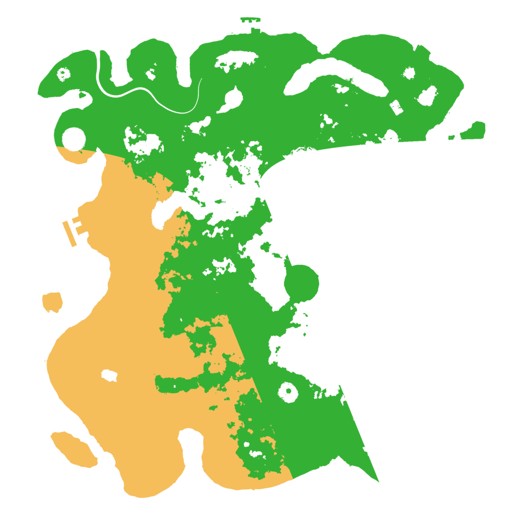 Biome Rust Map: Procedural Map, Size: 4000, Seed: 355054077