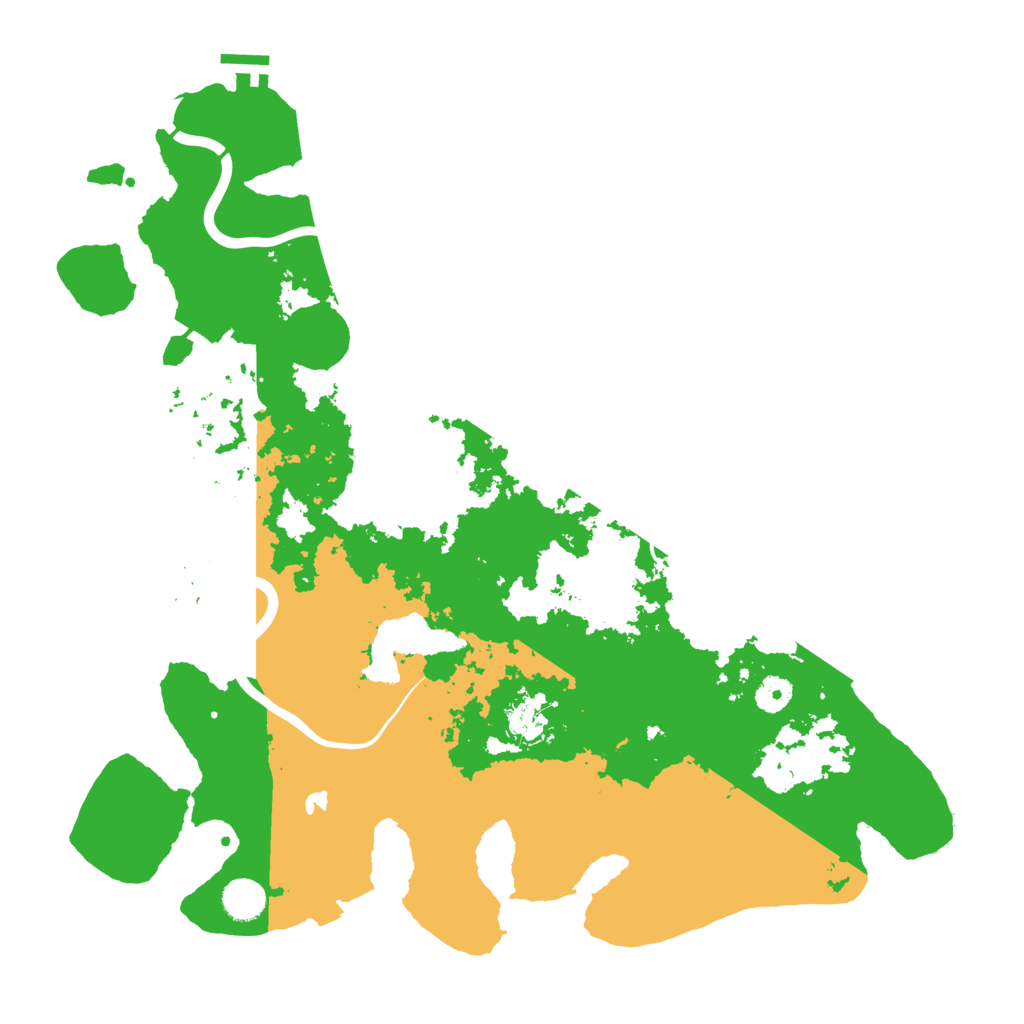 Biome Rust Map: Procedural Map, Size: 4250, Seed: 58176450