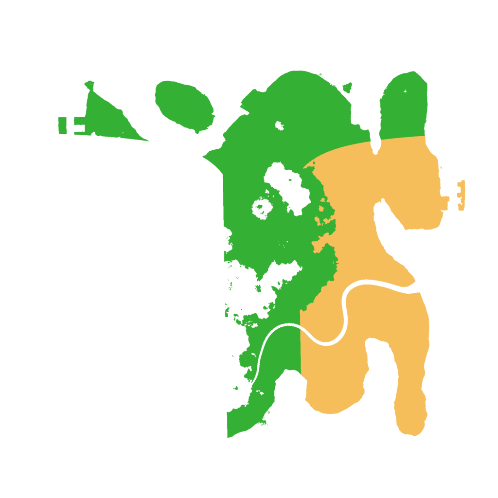 Biome Rust Map: Procedural Map, Size: 2500, Seed: 1681218786