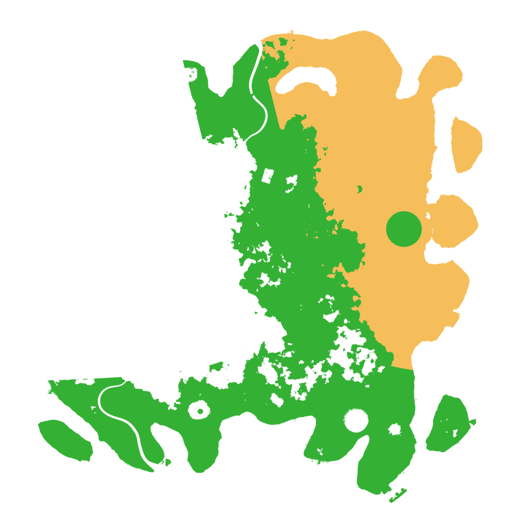 Biome Rust Map: Procedural Map, Size: 3850, Seed: 748252684