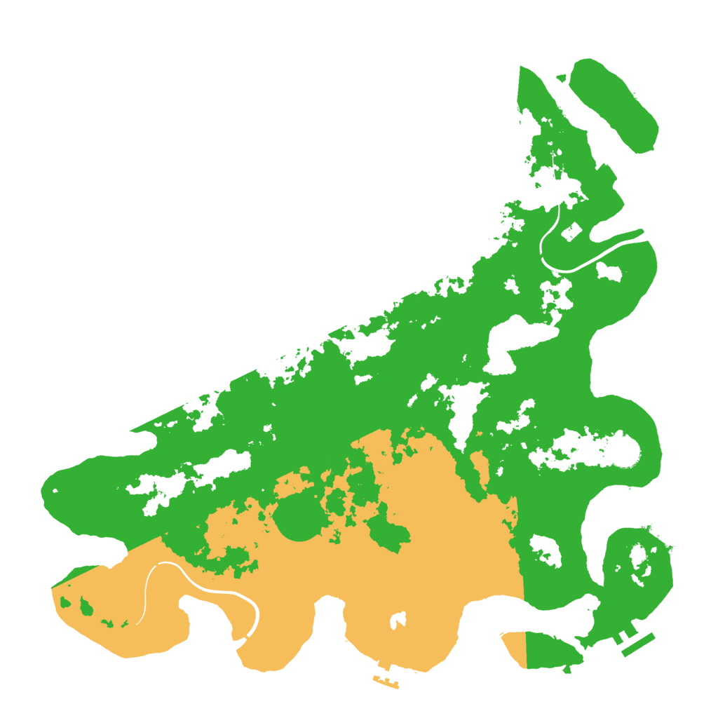 Biome Rust Map: Procedural Map, Size: 4000, Seed: 113175761