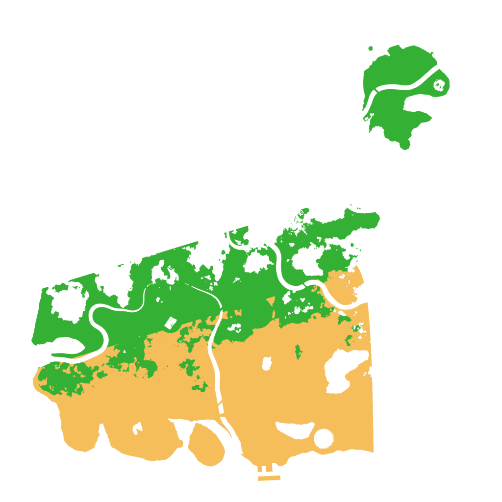 Biome Rust Map: Procedural Map, Size: 4500, Seed: 1226366023