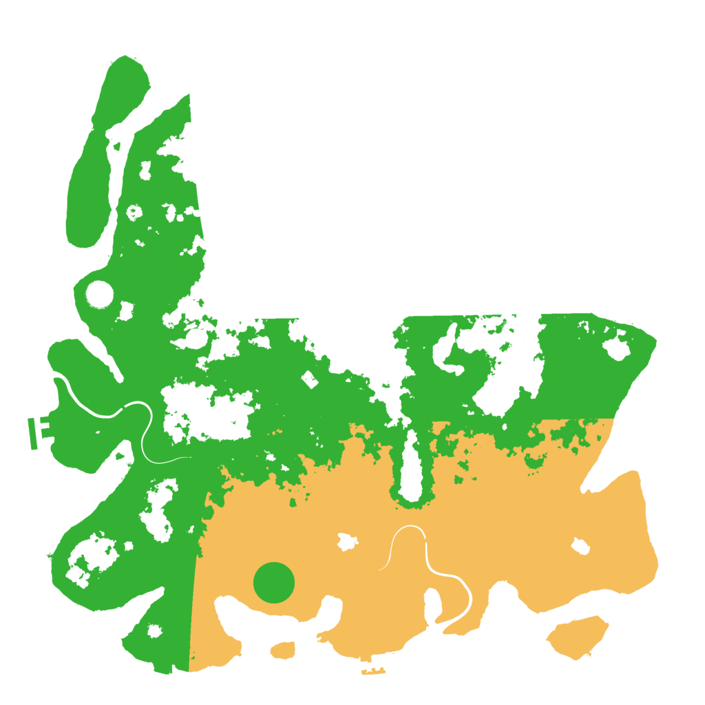 Biome Rust Map: Procedural Map, Size: 4500, Seed: 214659810