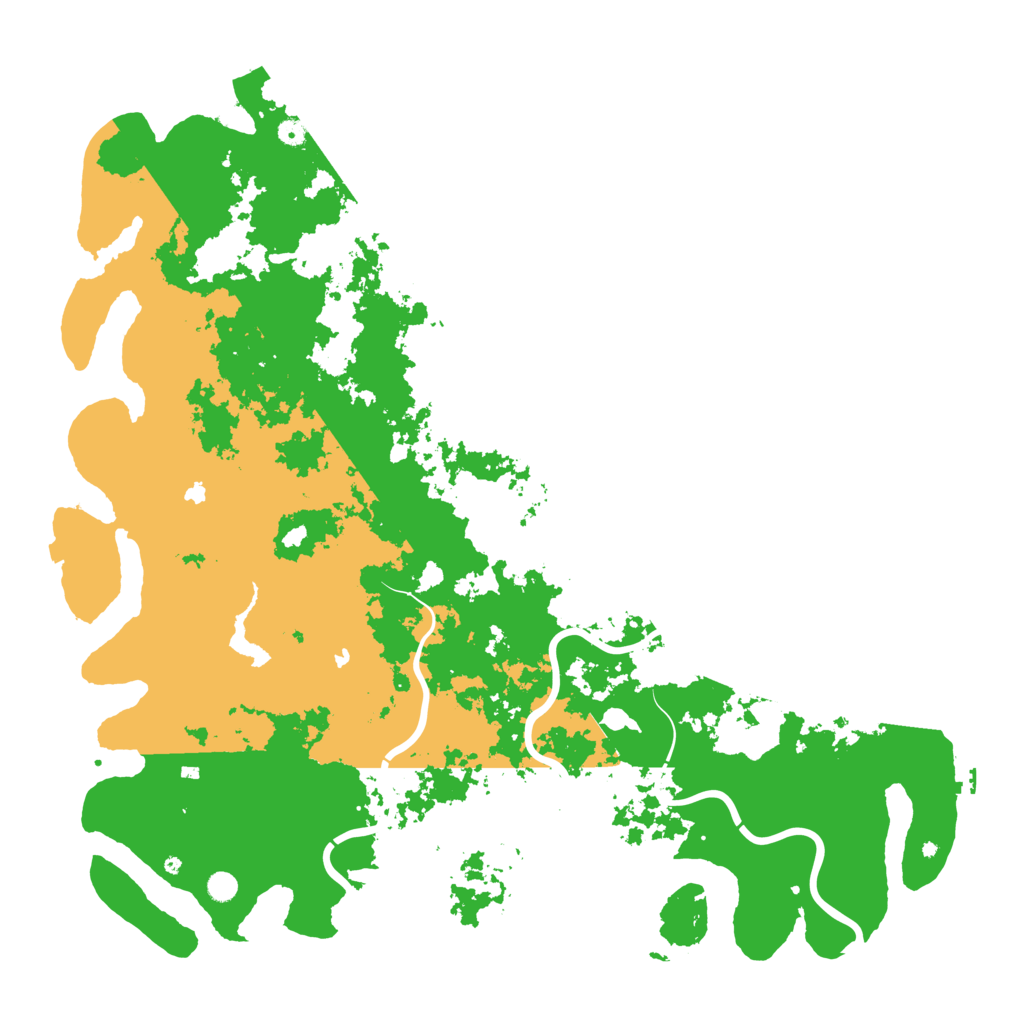 Biome Rust Map: Procedural Map, Size: 6000, Seed: 2015869308