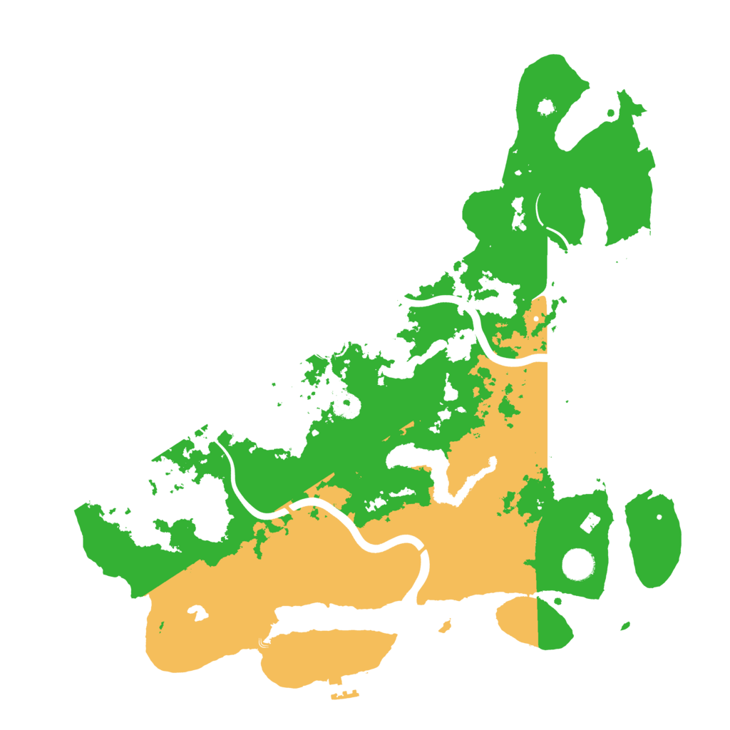 Biome Rust Map: Procedural Map, Size: 4000, Seed: 264382
