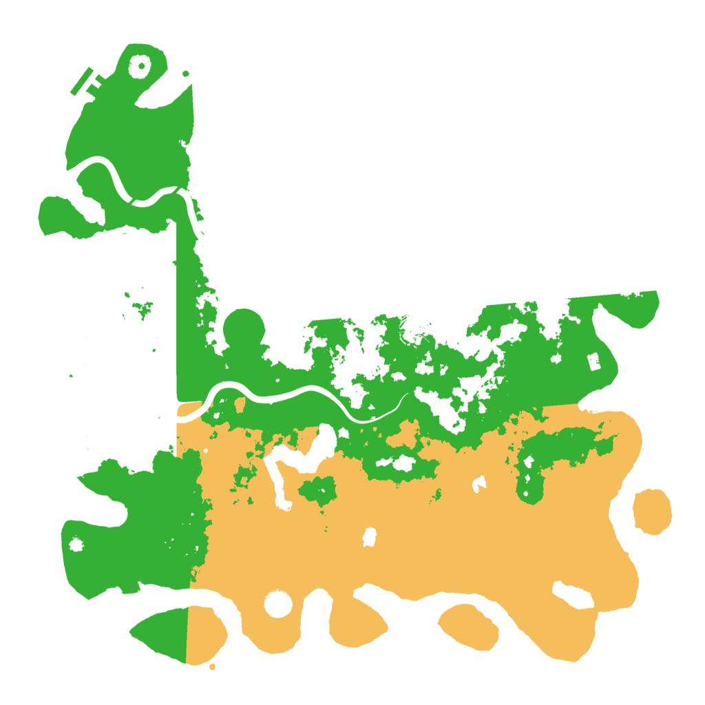Biome Rust Map: Procedural Map, Size: 4500, Seed: 584004443
