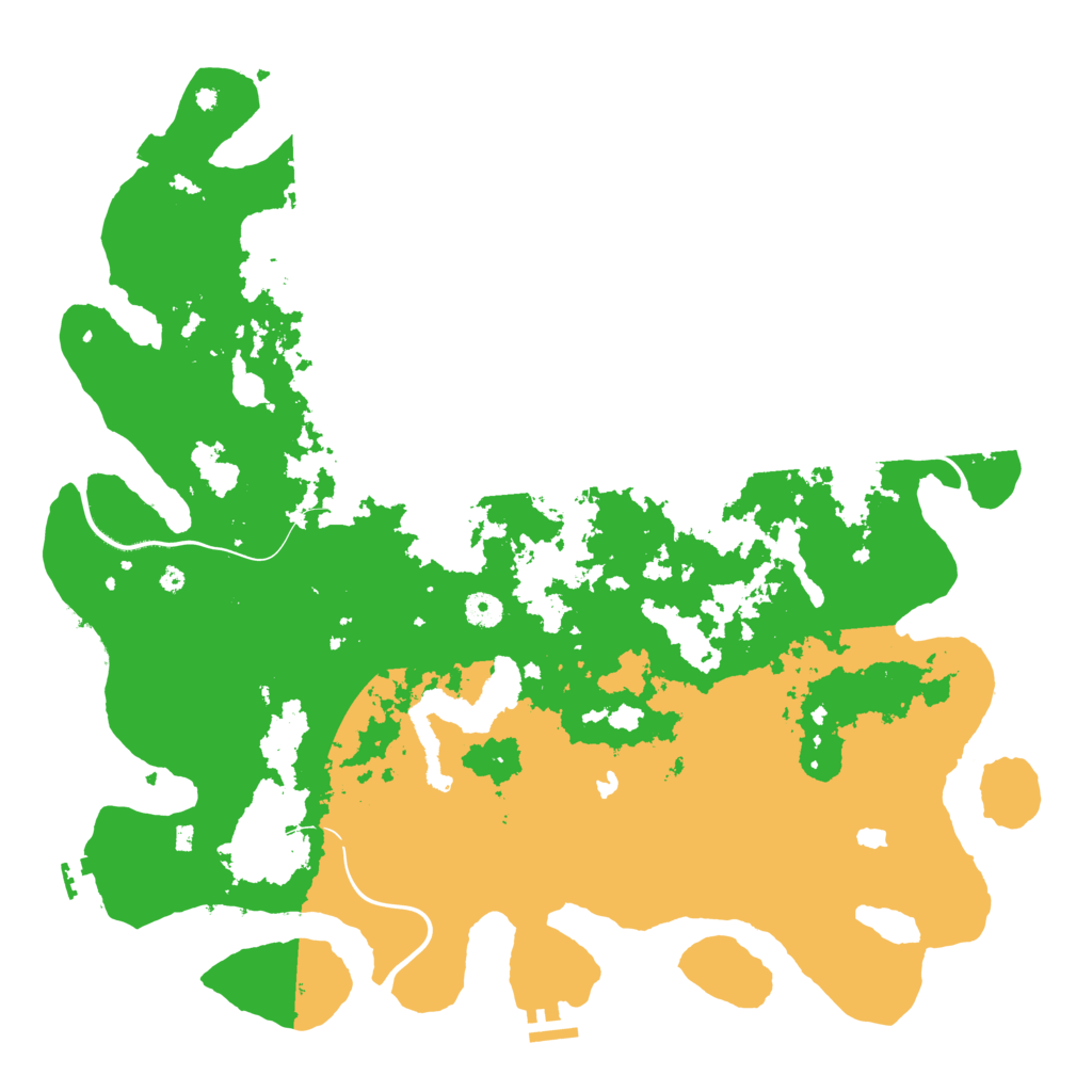 Biome Rust Map: Procedural Map, Size: 4500, Seed: 584004443