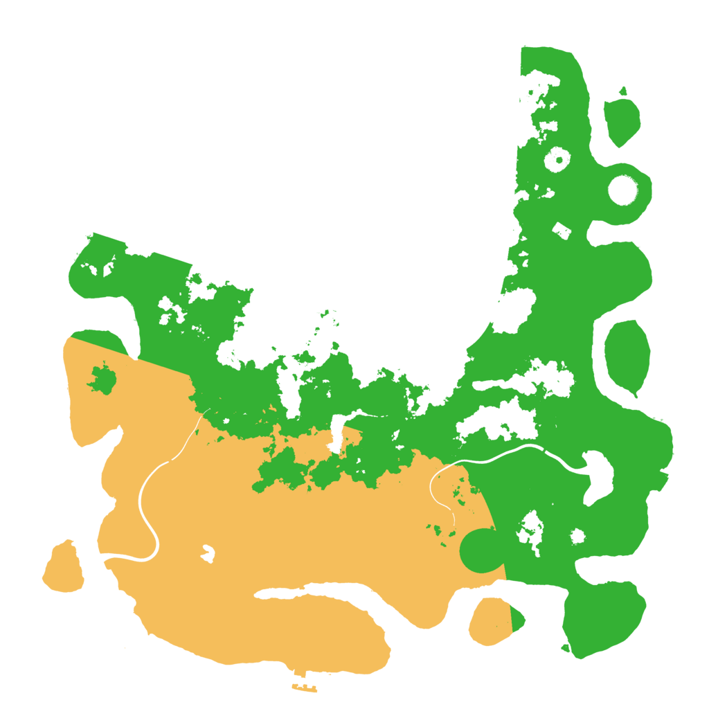 Biome Rust Map: Procedural Map, Size: 4250, Seed: 675718545