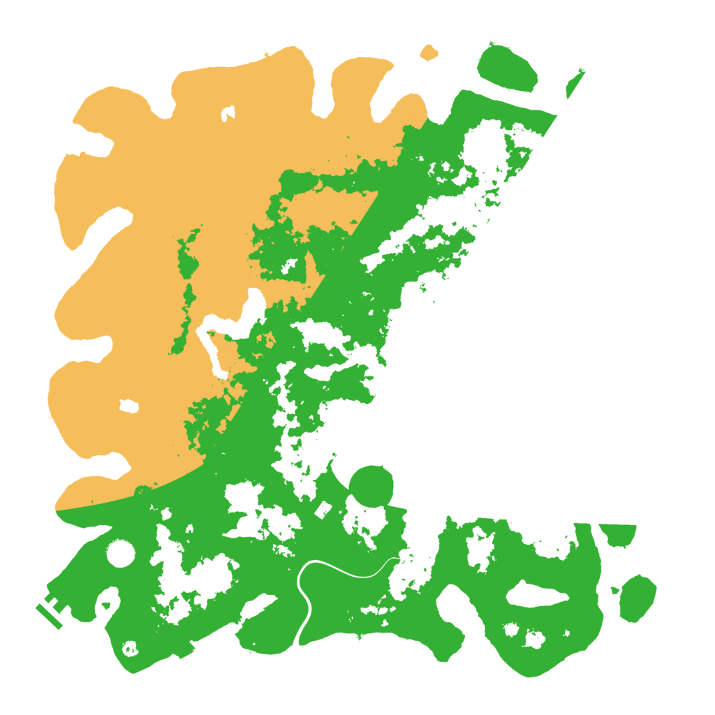 Biome Rust Map: Procedural Map, Size: 4500, Seed: 1627418432