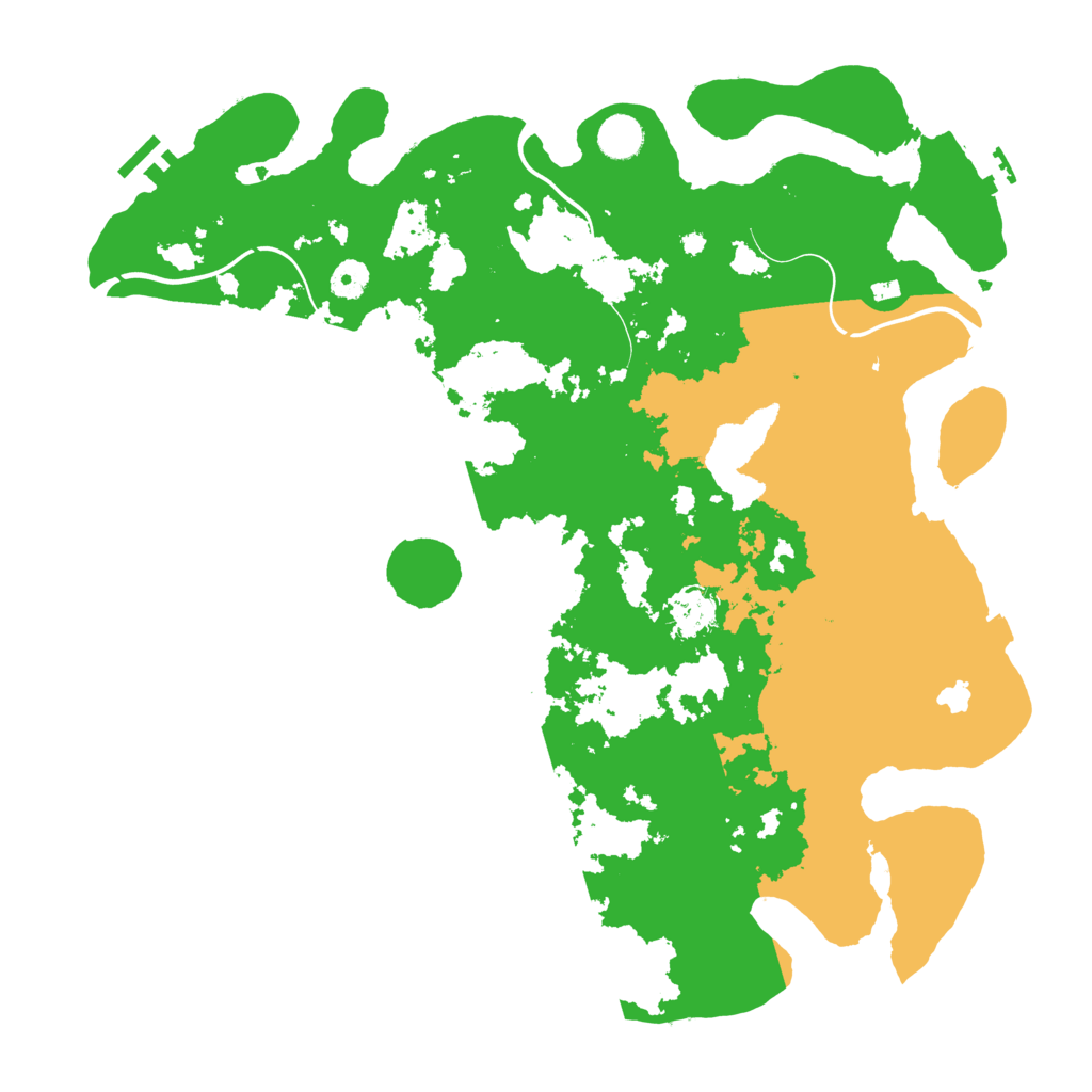 Biome Rust Map: Procedural Map, Size: 4250, Seed: 1189389294