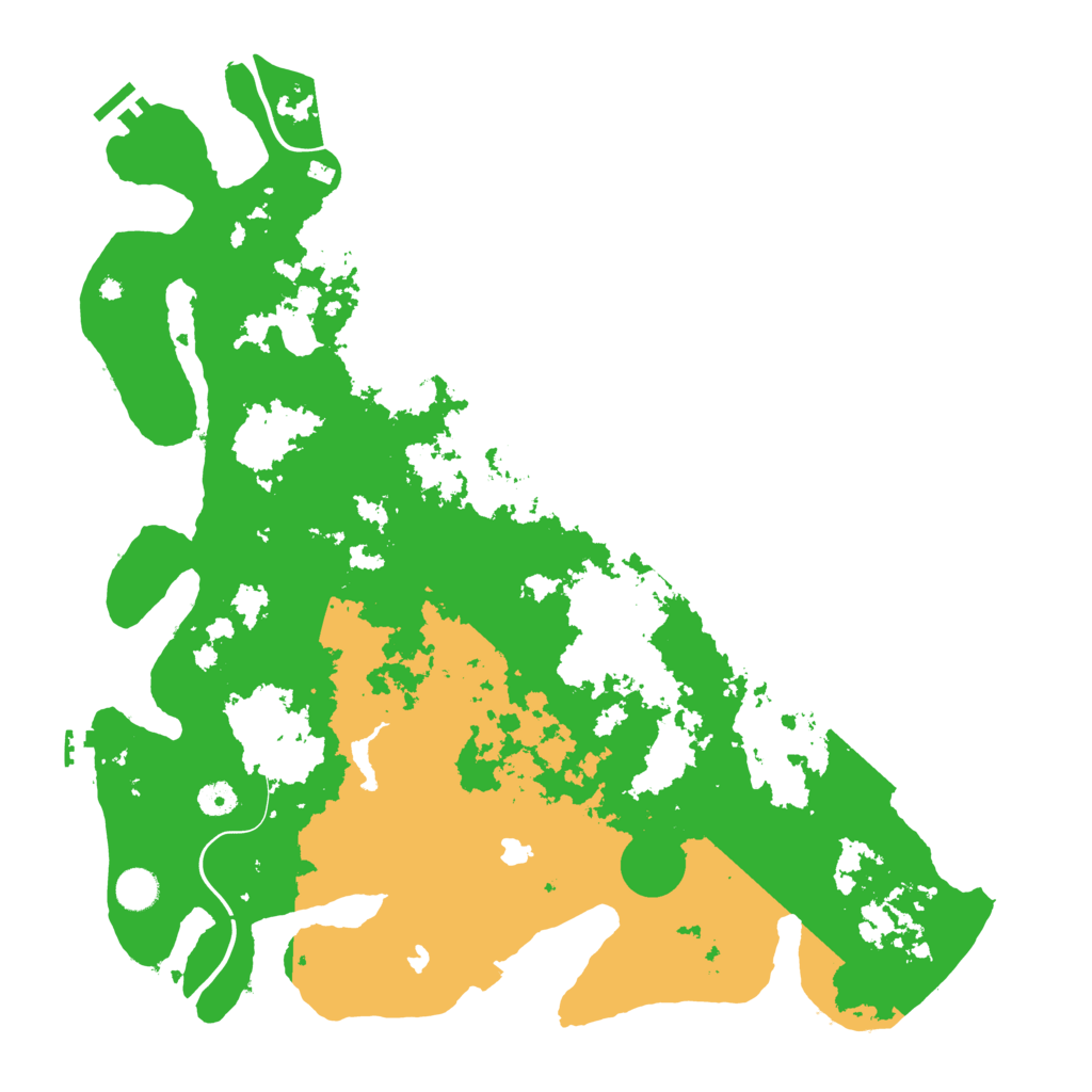 Biome Rust Map: Procedural Map, Size: 4500, Seed: 1444935473