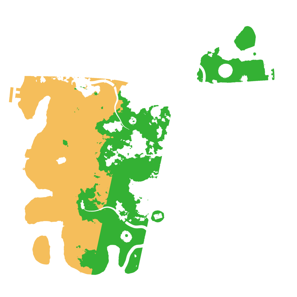 Biome Rust Map: Procedural Map, Size: 4000, Seed: 15578961