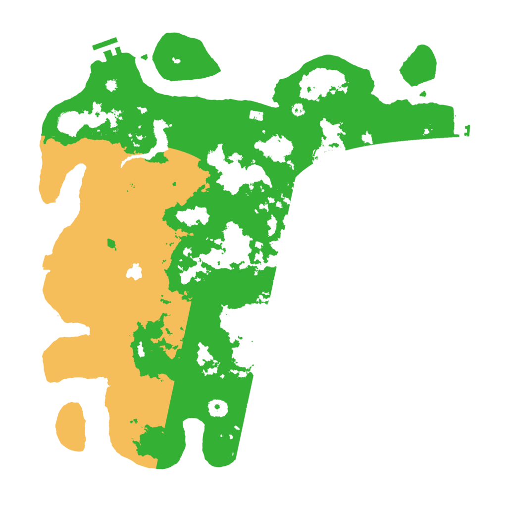 Biome Rust Map: Procedural Map, Size: 4000, Seed: 15578961