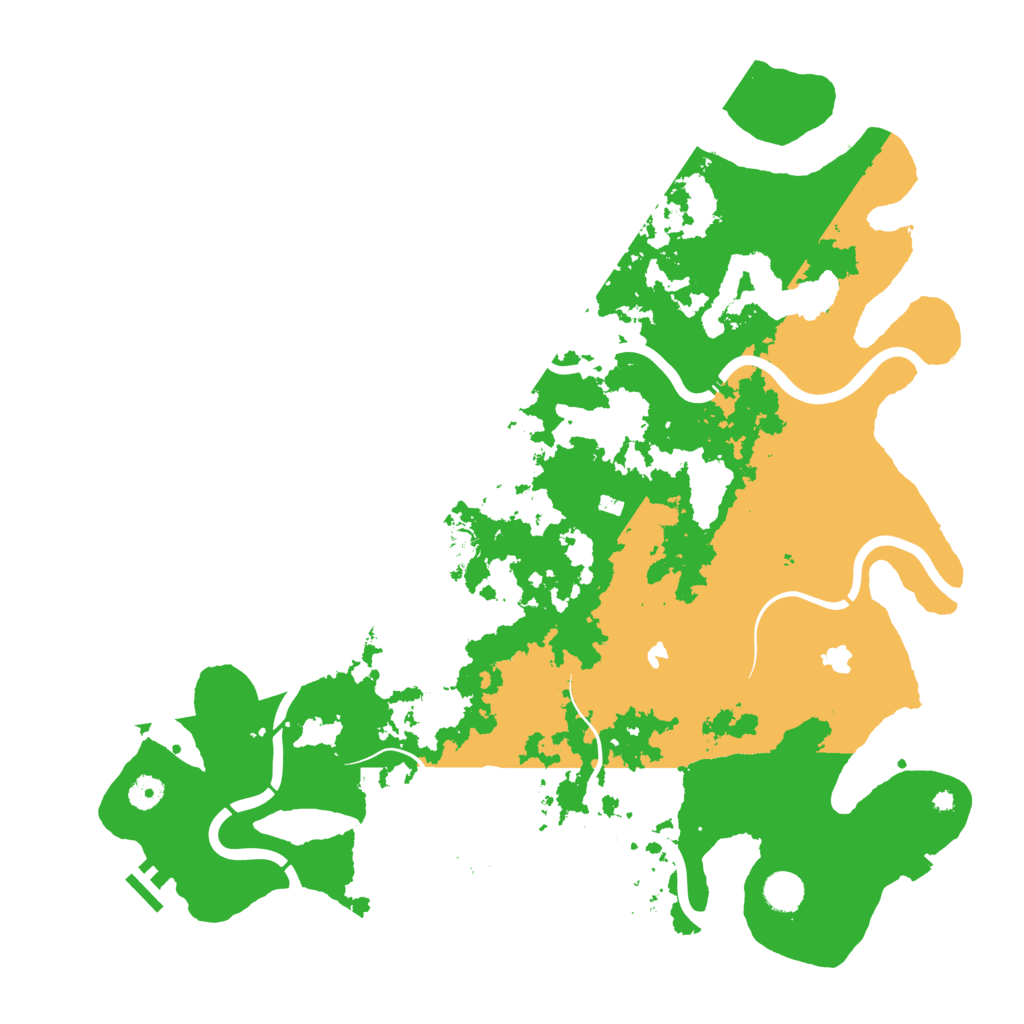 Biome Rust Map: Procedural Map, Size: 4500, Seed: 1298075708
