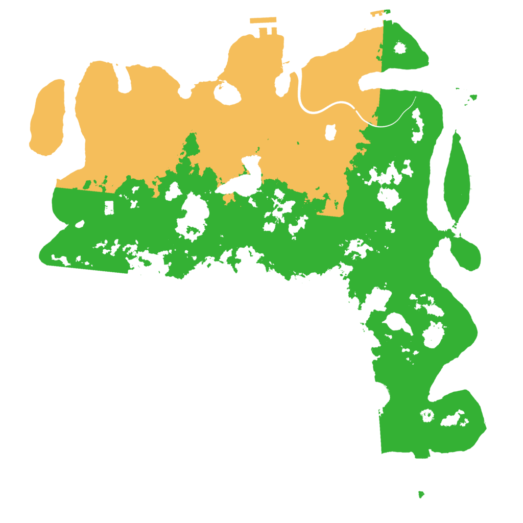 Biome Rust Map: Procedural Map, Size: 4000, Seed: 7112024