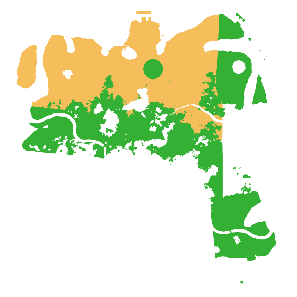 Biome Rust Map: Procedural Map, Size: 4000, Seed: 7112024