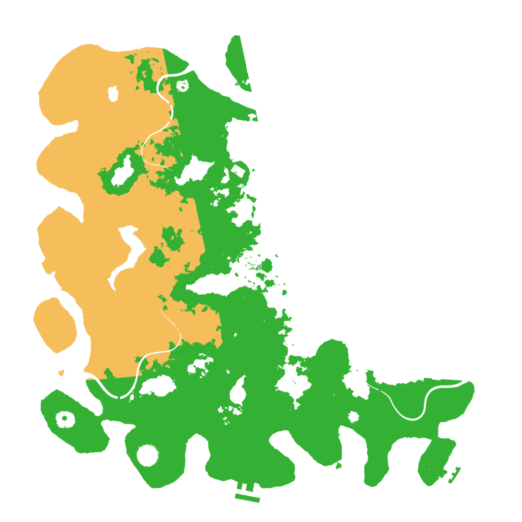 Biome Rust Map: Procedural Map, Size: 4250, Seed: 85044300