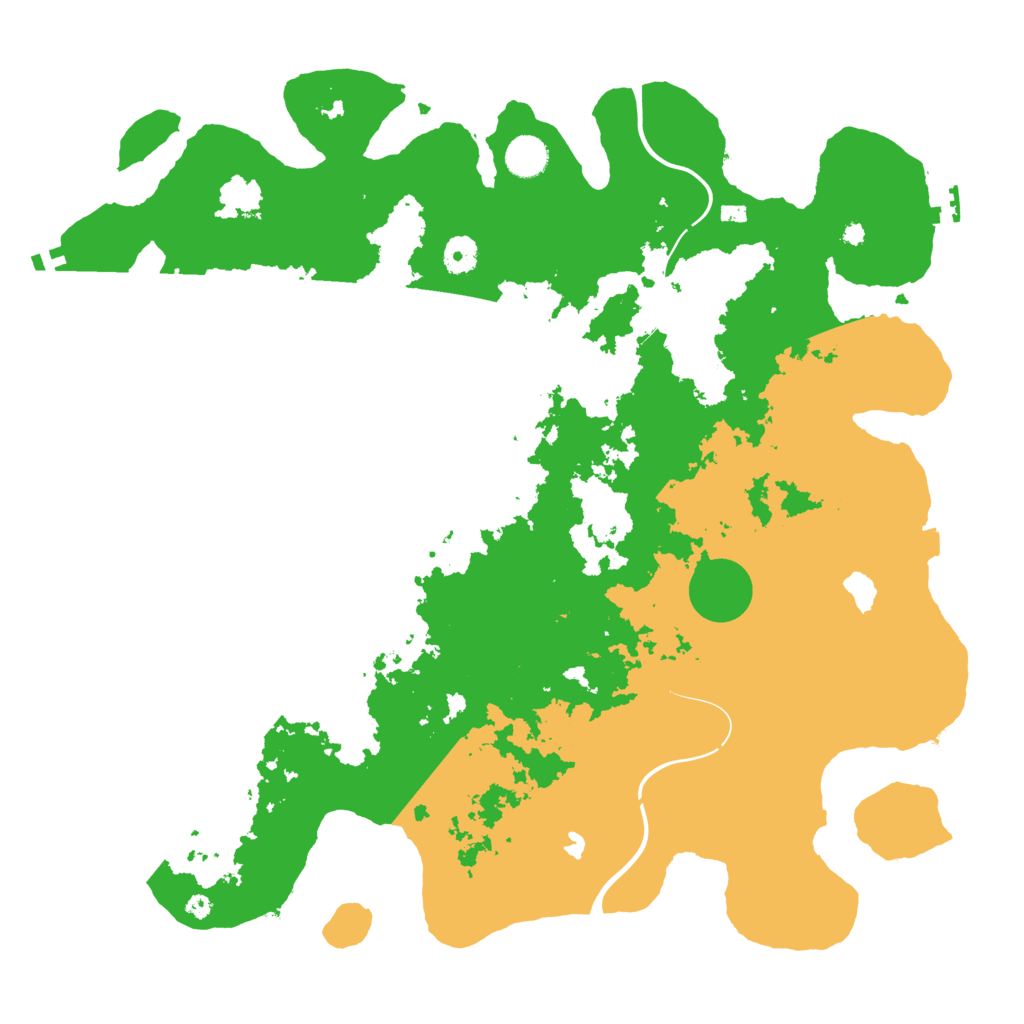 Biome Rust Map: Procedural Map, Size: 4250, Seed: 29375660