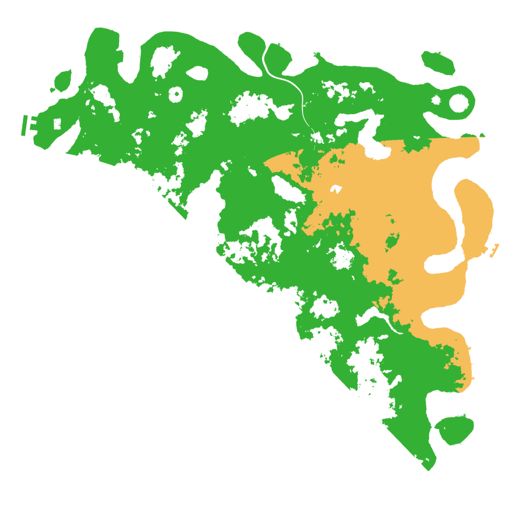 Biome Rust Map: Procedural Map, Size: 5000, Seed: 1825555055