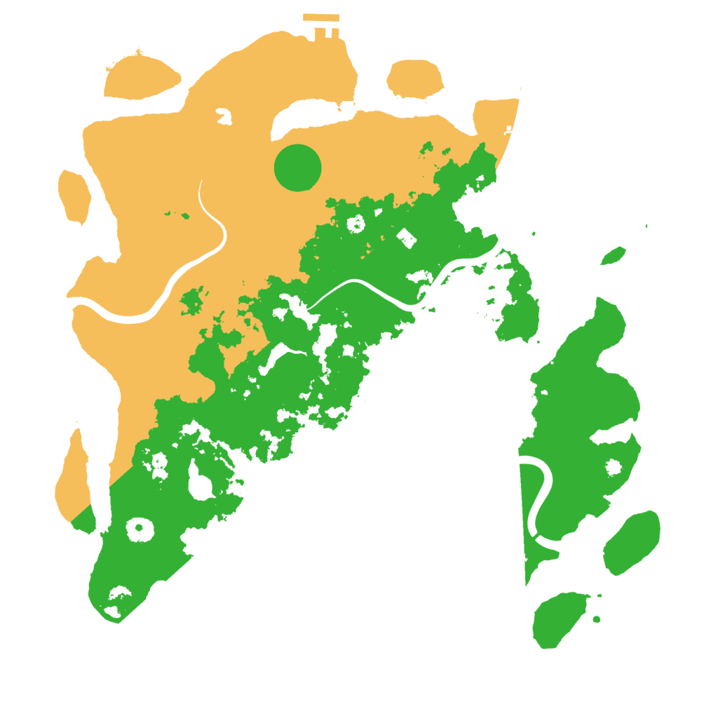 Biome Rust Map: Procedural Map, Size: 4000, Seed: 1890434290