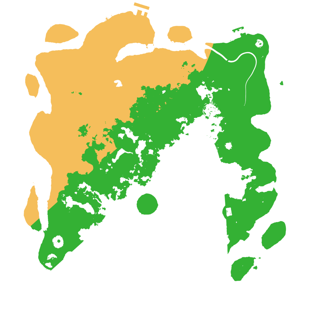 Biome Rust Map: Procedural Map, Size: 4000, Seed: 1890434290