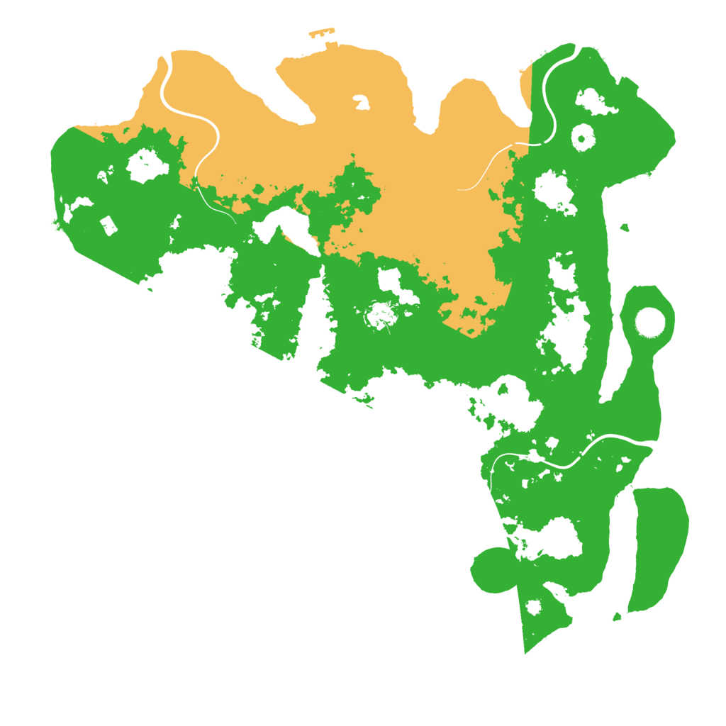 Biome Rust Map: Procedural Map, Size: 4250, Seed: 2122168976