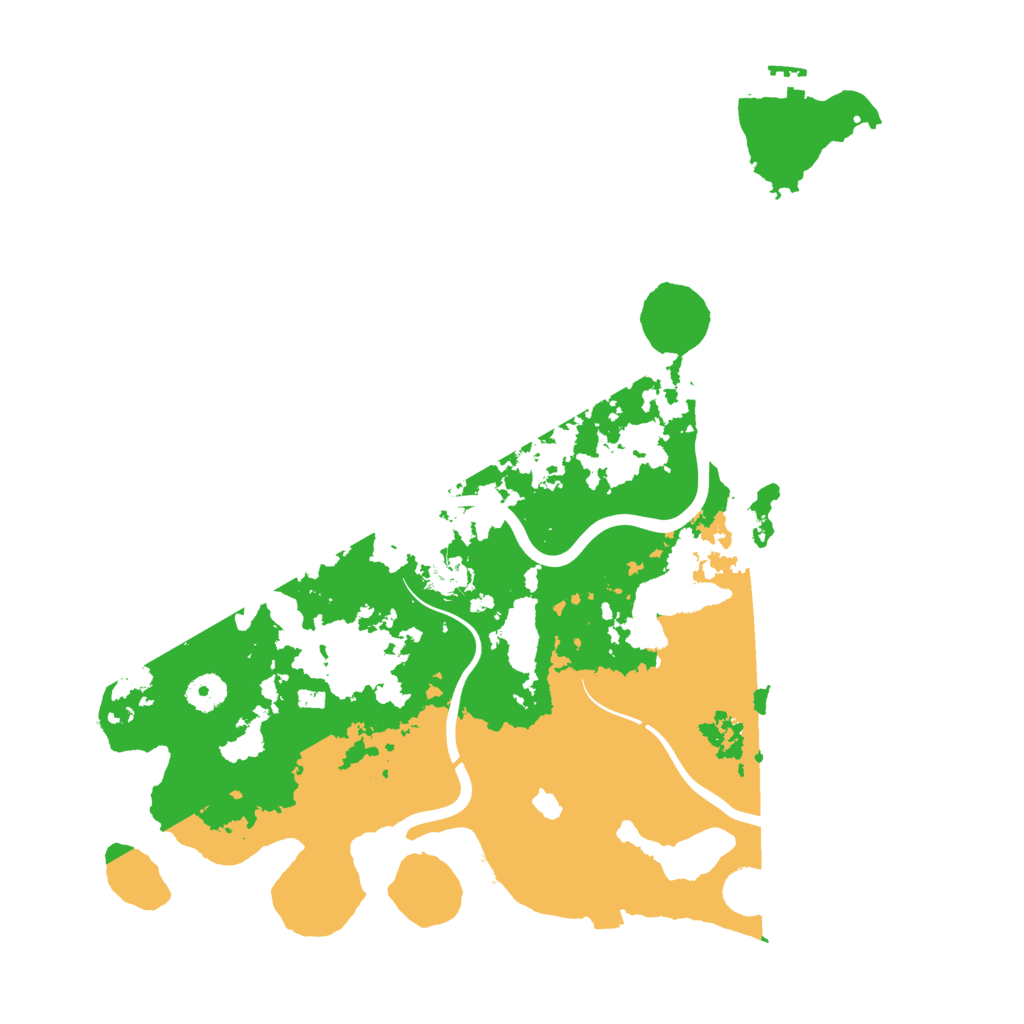 Biome Rust Map: Procedural Map, Size: 4000, Seed: 32993