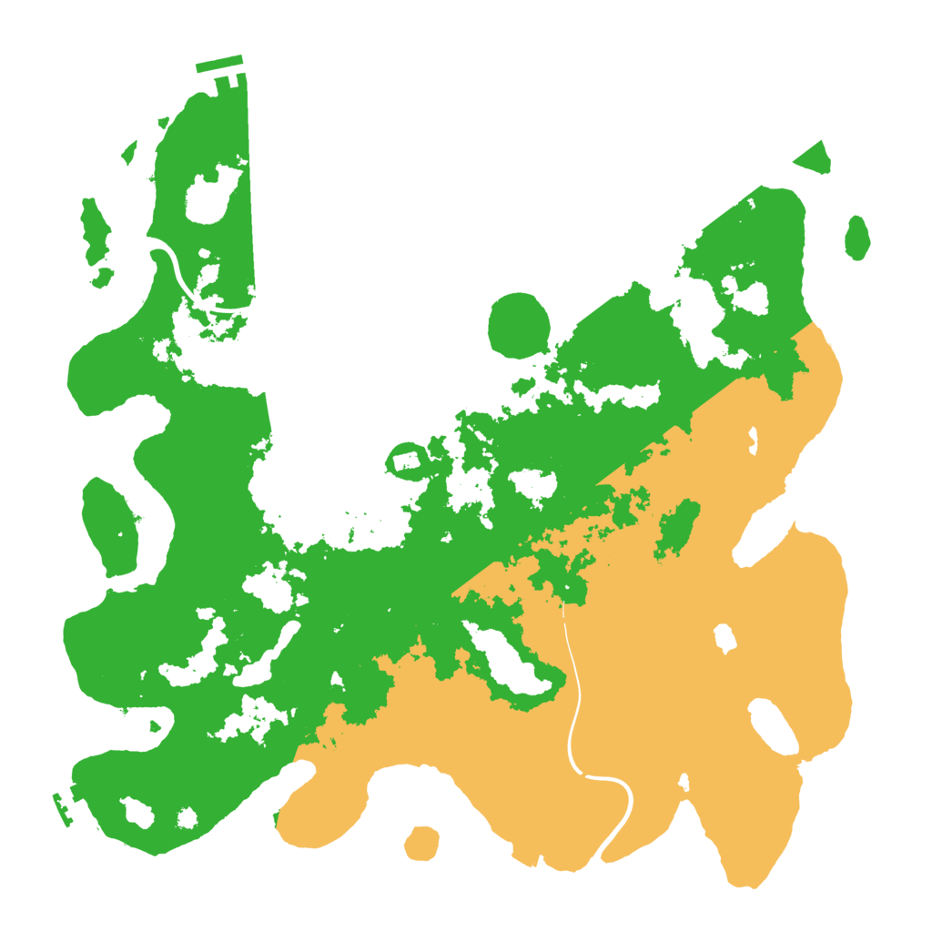 Biome Rust Map: Procedural Map, Size: 4000, Seed: 522437567