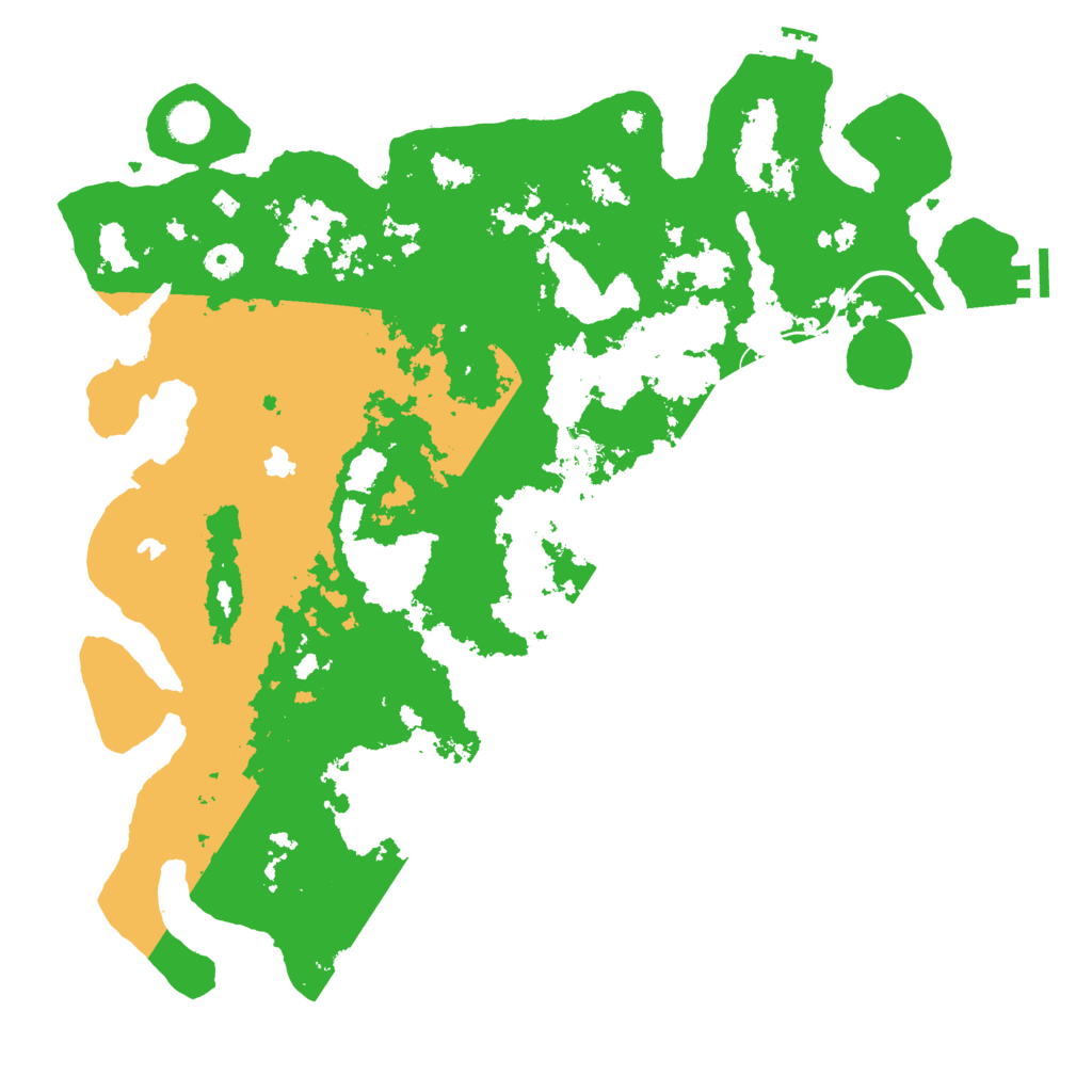 Biome Rust Map: Procedural Map, Size: 4500, Seed: 1424707708