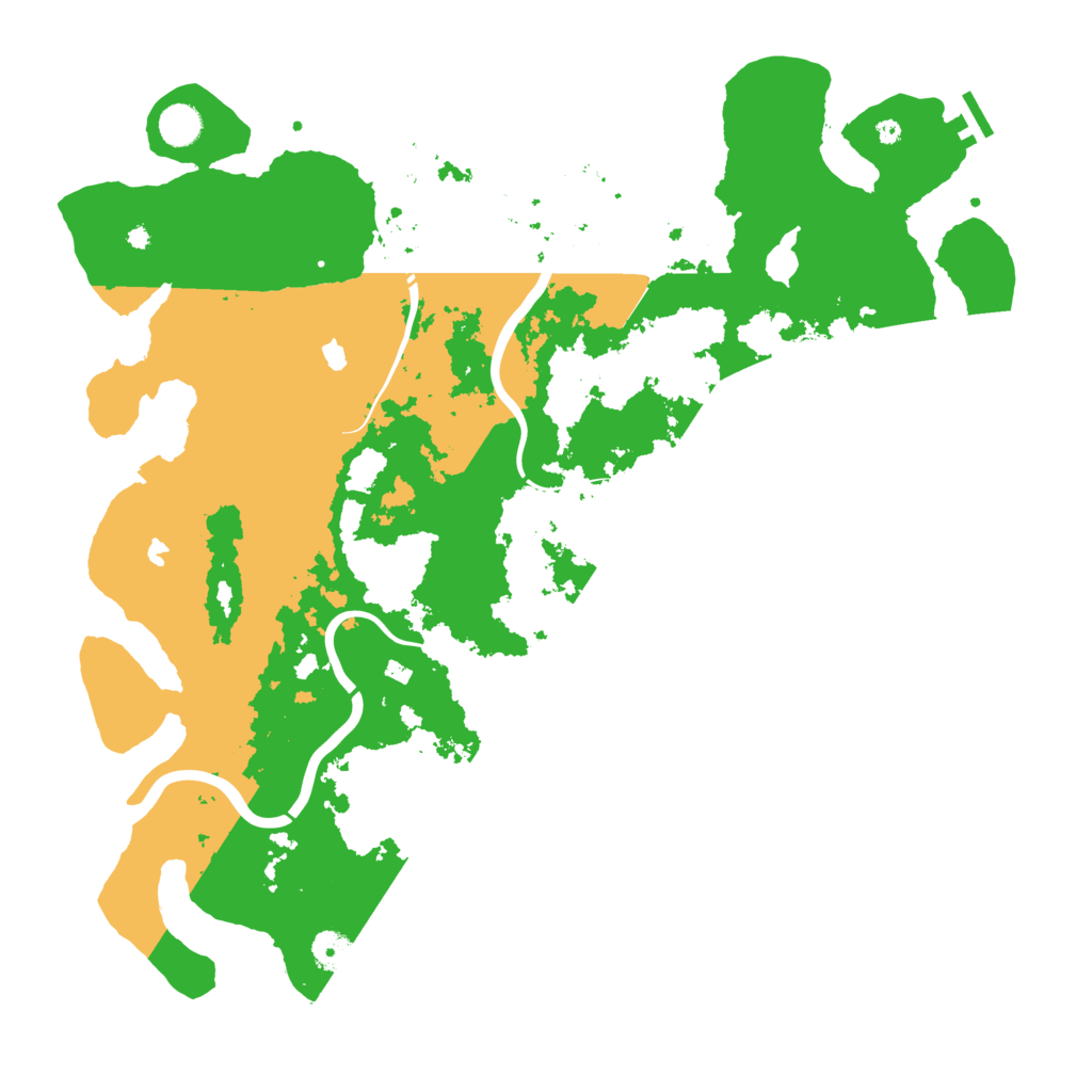 Biome Rust Map: Procedural Map, Size: 4500, Seed: 1424707708