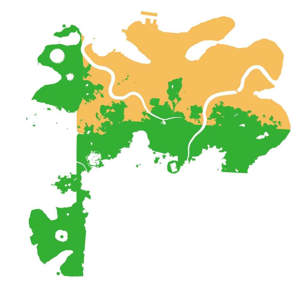 Biome Rust Map: Procedural Map, Size: 3750, Seed: 2047344450