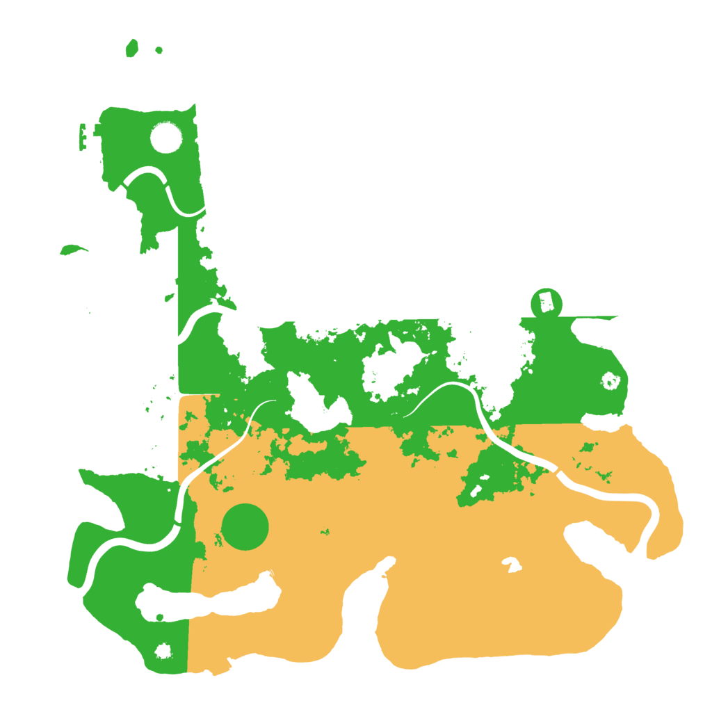 Biome Rust Map: Procedural Map, Size: 4000, Seed: 801627317