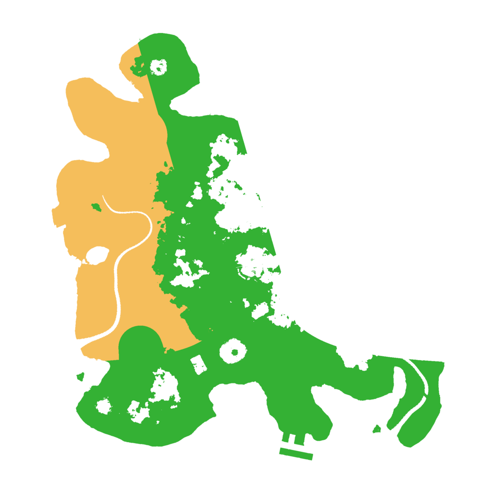 Biome Rust Map: Procedural Map, Size: 3000, Seed: 148494958