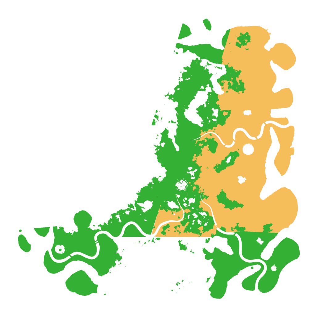 Biome Rust Map: Procedural Map, Size: 5000, Seed: 1059000624