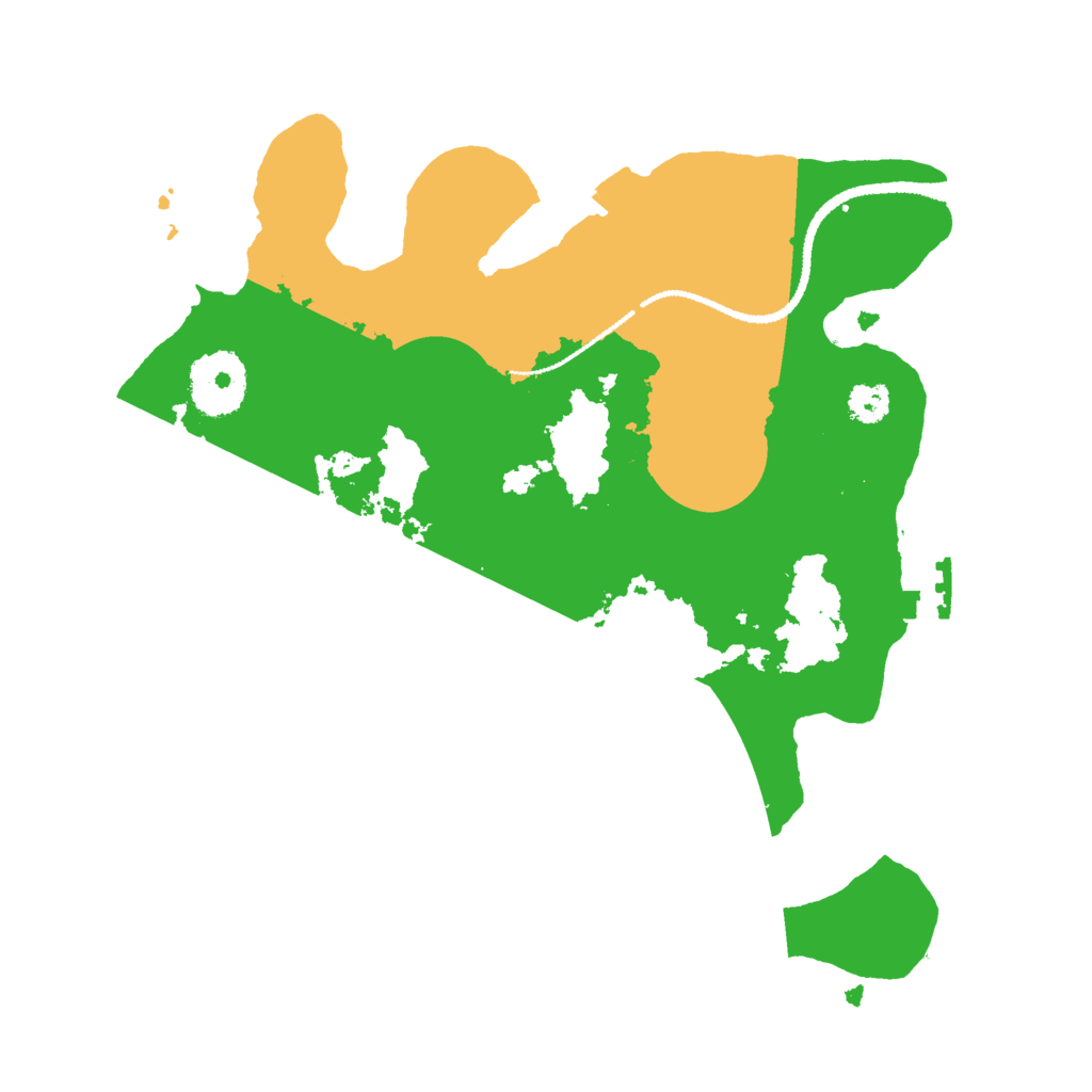 Biome Rust Map: Procedural Map, Size: 2700, Seed: 1321359387
