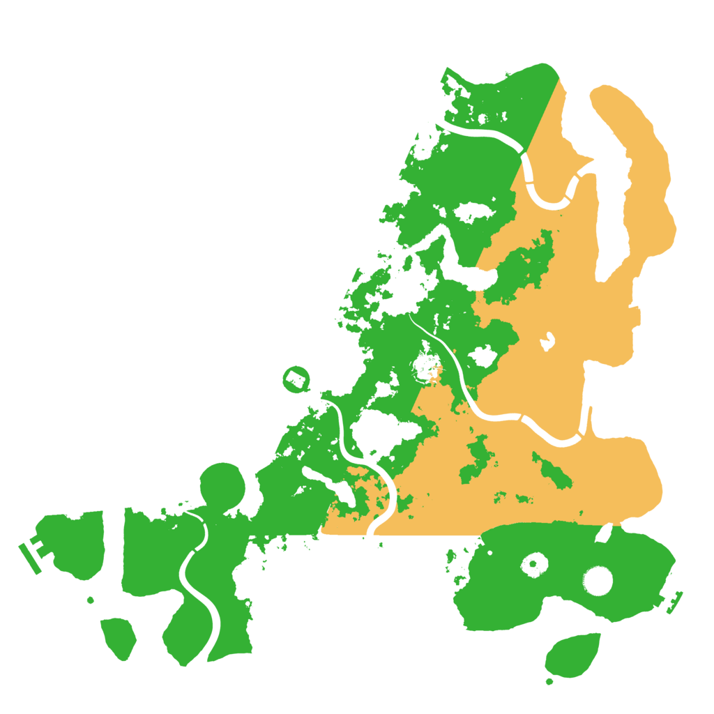 Biome Rust Map: Procedural Map, Size: 4250, Seed: 1014990554