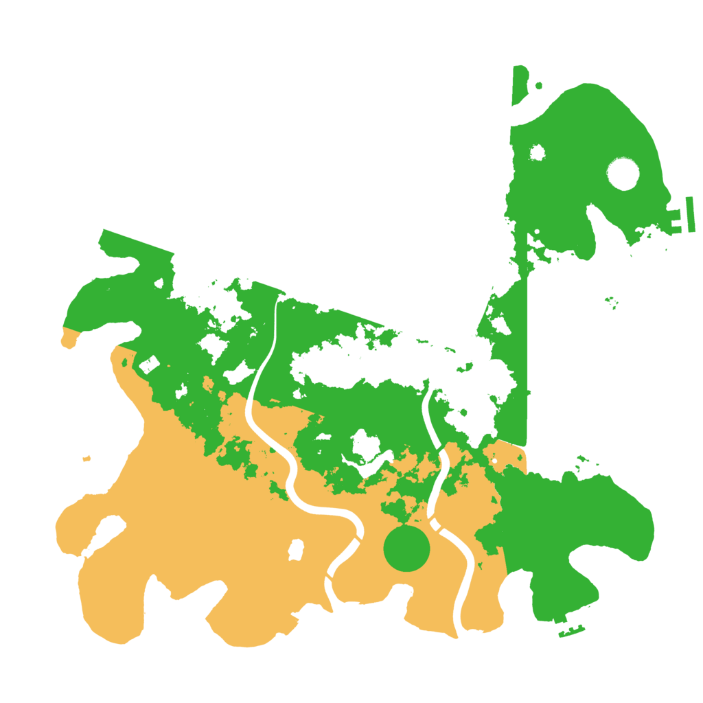 Biome Rust Map: Procedural Map, Size: 4000, Seed: 1377334701