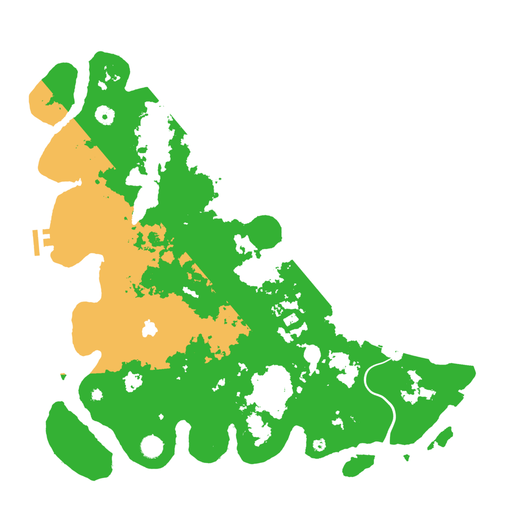 Biome Rust Map: Procedural Map, Size: 4000, Seed: 1028629929