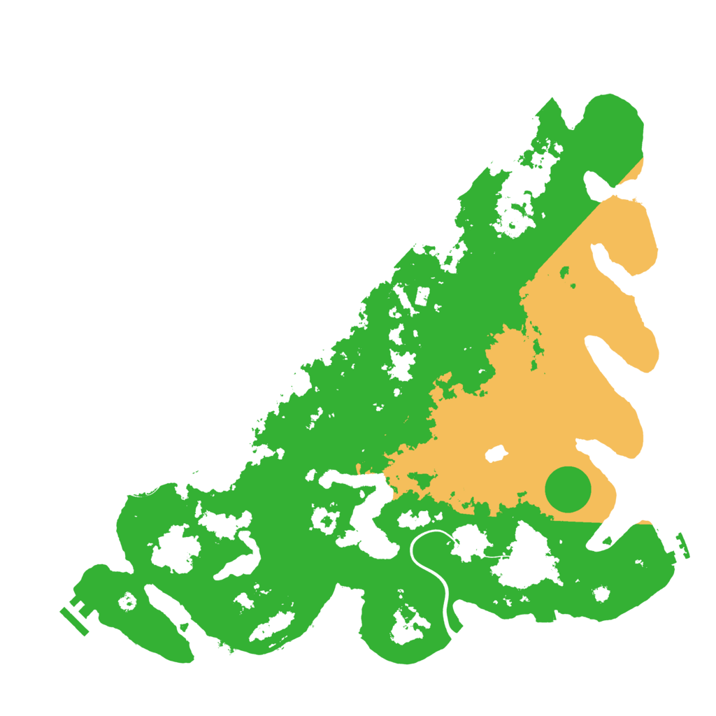 Biome Rust Map: Procedural Map, Size: 4096, Seed: 452887013