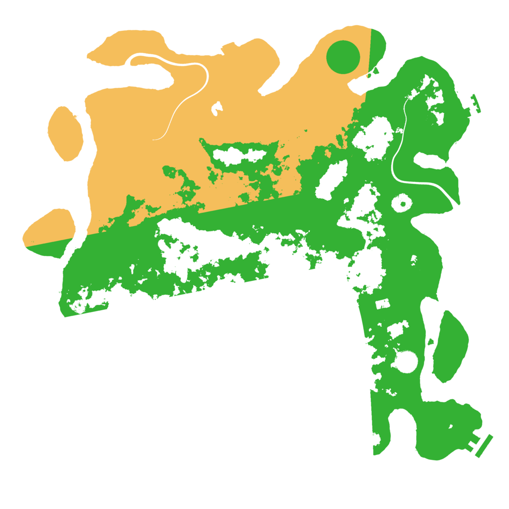 Biome Rust Map: Procedural Map, Size: 4000, Seed: 14031999