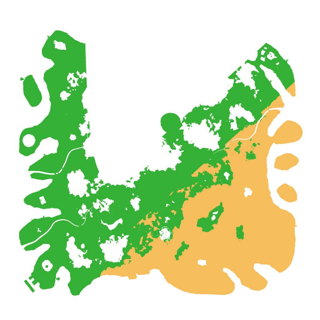 Biome Rust Map: Procedural Map, Size: 4500, Seed: 1308115269