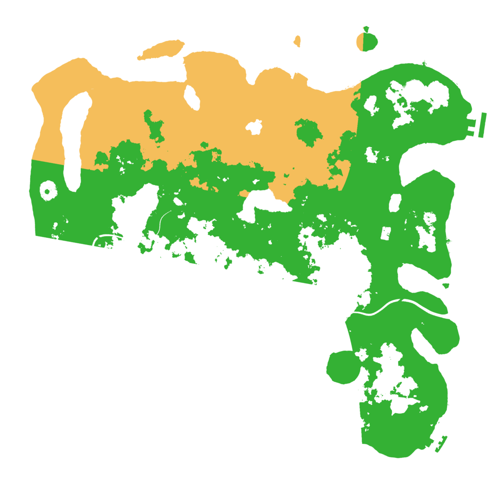 Biome Rust Map: Procedural Map, Size: 4000, Seed: 1662992998