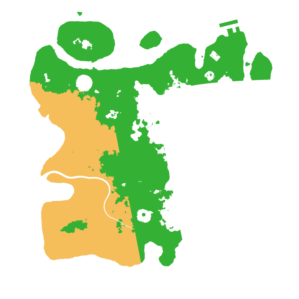 Biome Rust Map: Procedural Map, Size: 3250, Seed: 1346258407