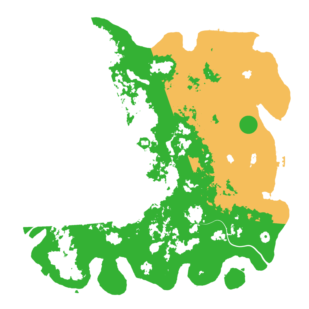 Biome Rust Map: Procedural Map, Size: 4500, Seed: 1587596812