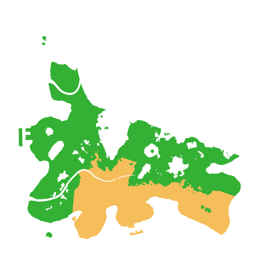 Biome Rust Map: Procedural Map, Size: 3000, Seed: 78435